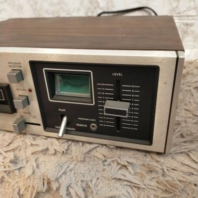 NATIONAL RS-805U 8-Track Stereo Record Deck AC100V 50/60Hz Japan