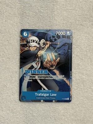 One Piece Card Game - Trafalgar Law P-009 (Winner Tournament Pack Vol. 1) EN NM