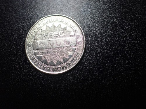 Tarjeta Pokémon Meiji Promo Moneda de Batalla Plata Brillante Lo mismo #5425 JUGAR - Imagen 11 de 14