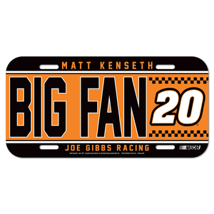 New-NASCAR-Matt-Kenseth-20-License-Plate-NASCAR