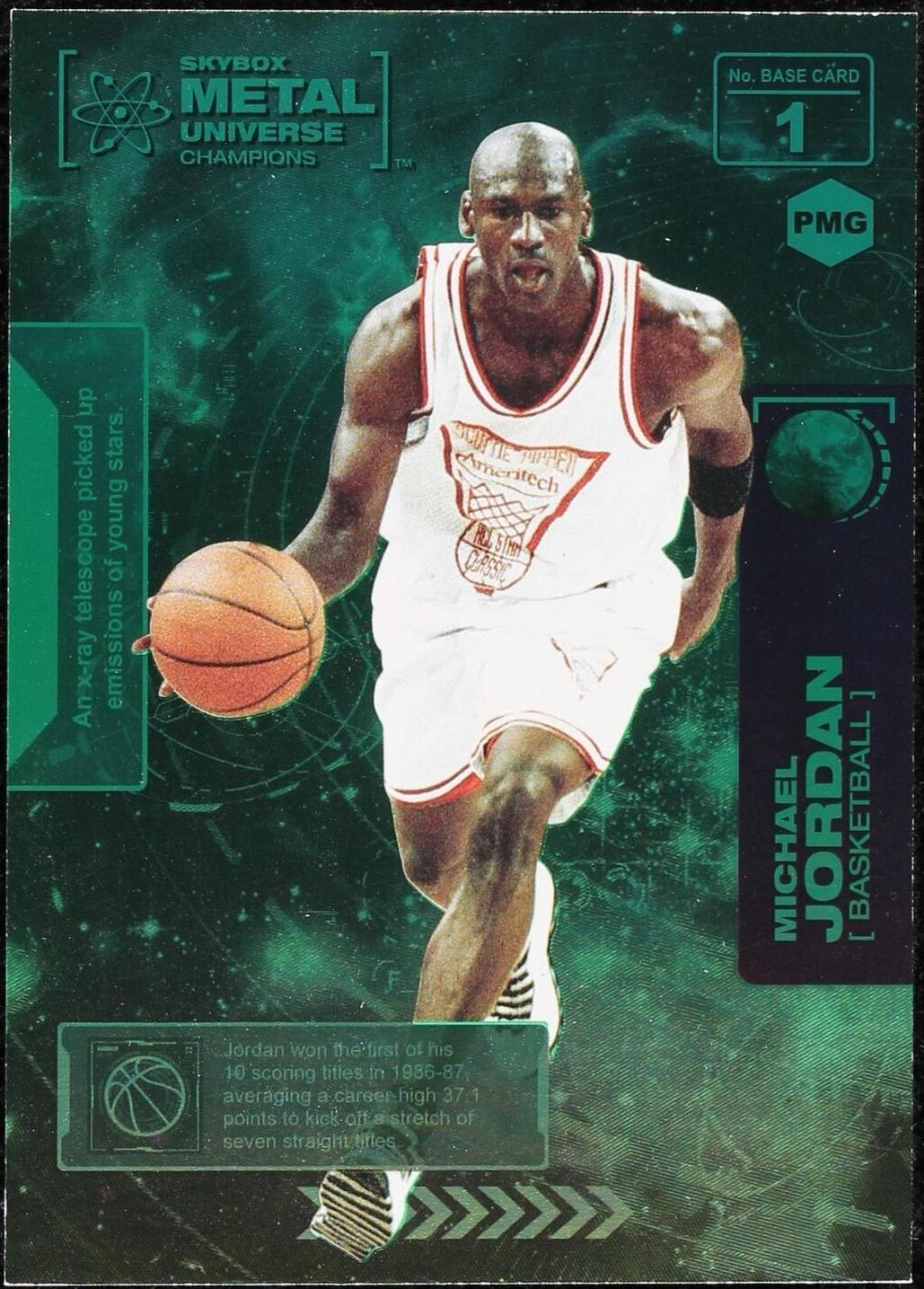 2021 Skybox Metal Universe Champions - Michael Jordan #1 for sale