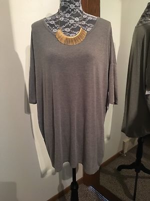 Top LulaRoe Irma Vert Chiné - Taille XL, Neuf Avec étiquettes (BNWT), Rare Et Confortable