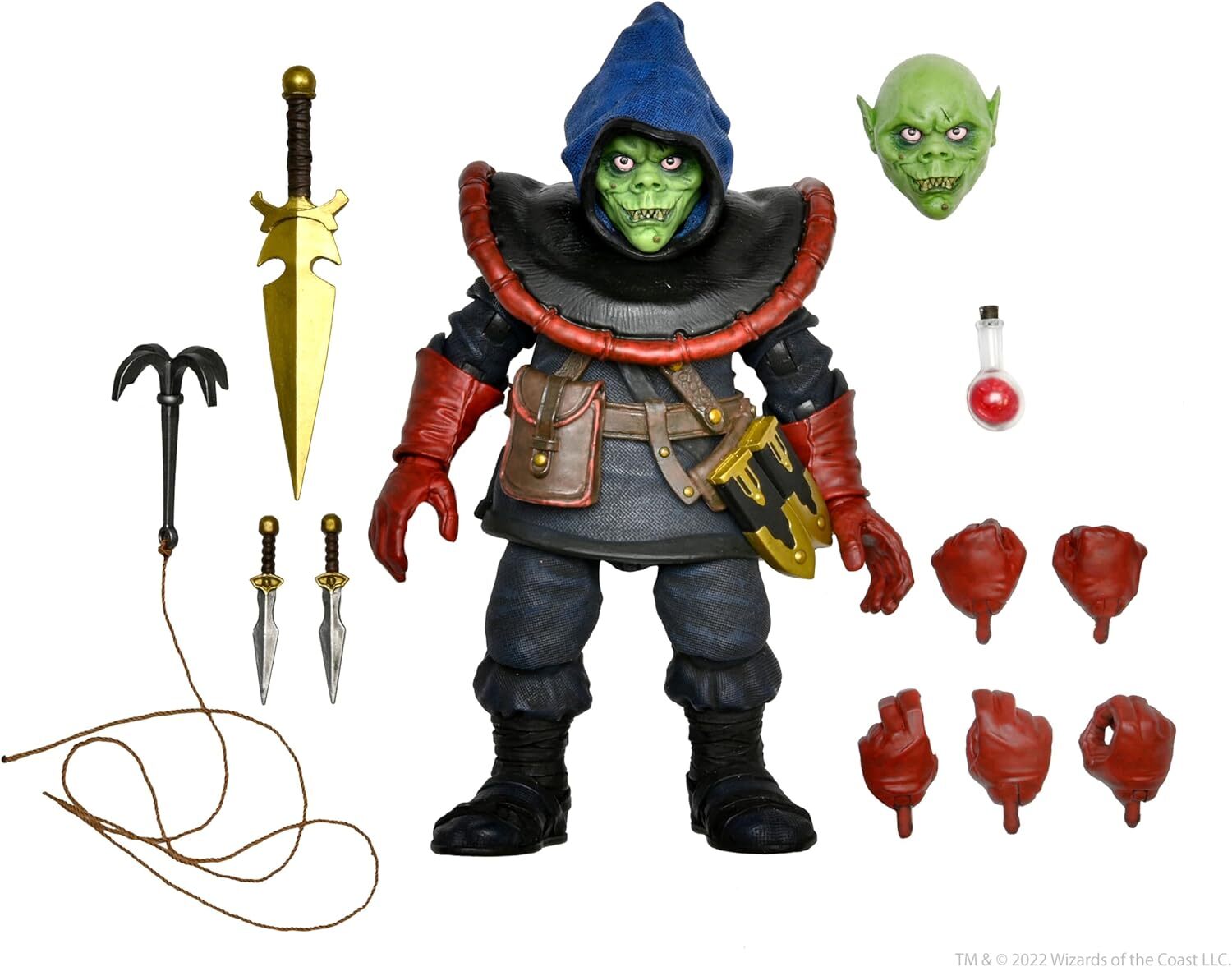 D&D Dungeons & Dragons Action Figure Ultimate Zarak 18Cm In Collector Box NECA