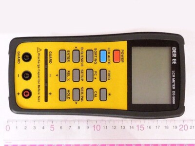 Complete DE-5000 LCR Meter Kit w/ Accessories - Auto ID, Dual