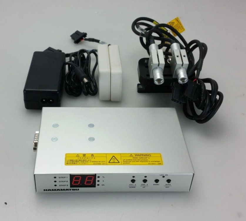 Hamamatsu UV-LED Spot Light Source C11924-521 & L11921-420 Hamamatsu UV-LED Spot Light Source C11924-521 & L11921-420