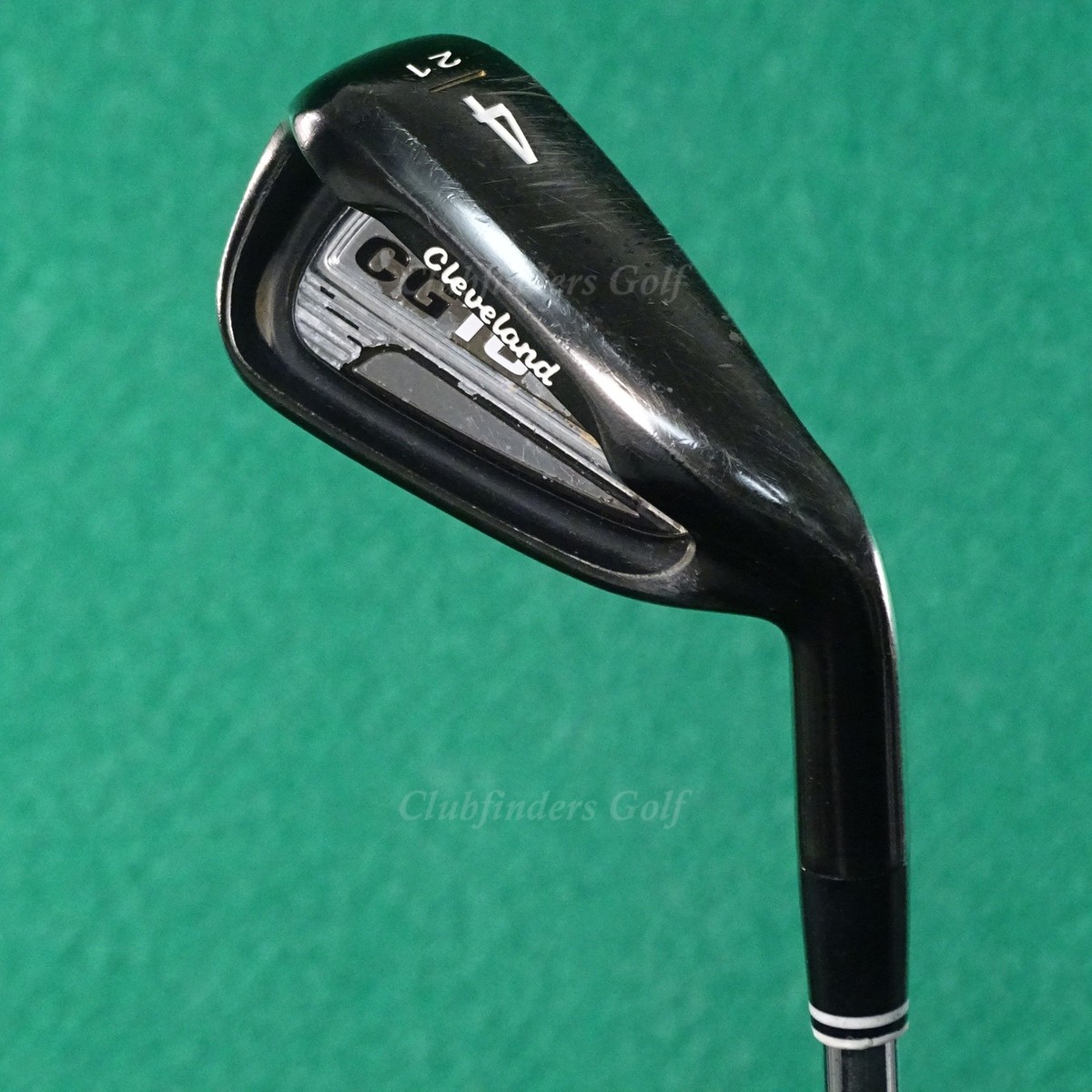 Cleveland Black CG 4 Iron Regular Steel Shaft Cleveland Grip Cleveland Black CG 4 Iron Regular Steel Shaft Cleveland Grip