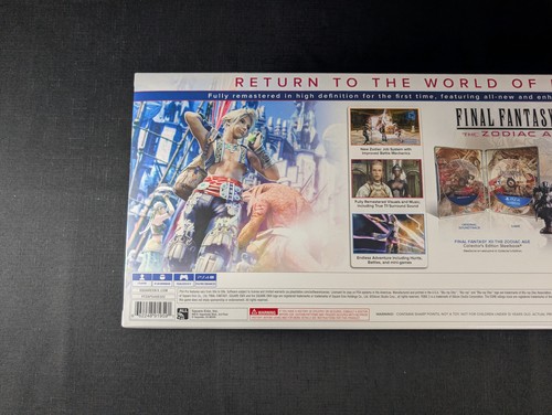 Final Fantasy XII-The Zodiac Age Collector Edition Playstation 4 Sealed - Picture 6 of 14