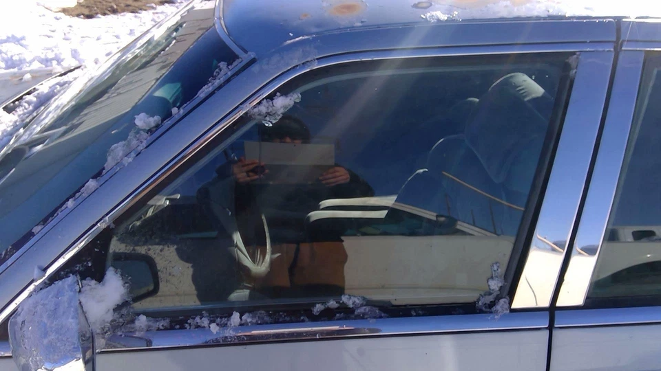 Chrysler New Yorker Lh 88-93 conductor ventana delantera izquierda puerta vidrio fabricante original Foto 2 de 4