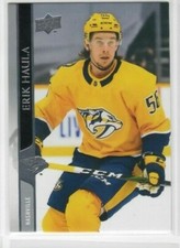 Erik Haula 20-21 Upper Deck Extended Series Base #578 Nashville Predators