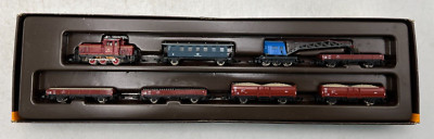 Marklin Mini Club Z Scale 8103 8 Car 0-6-0 Switcher Train Track Construction Set