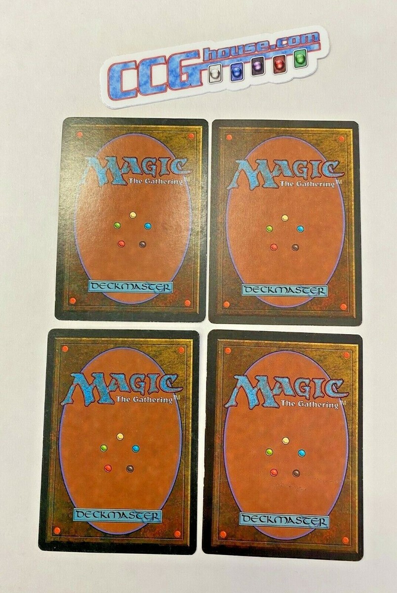 Brainstorm x4 4x Ice Age Signed by Randy Stephen Miscut Off Center 