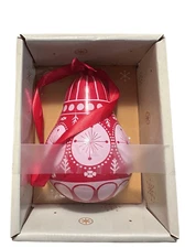 Harry & David red MCM Holiday Ornament Collectable First Edition  Retro