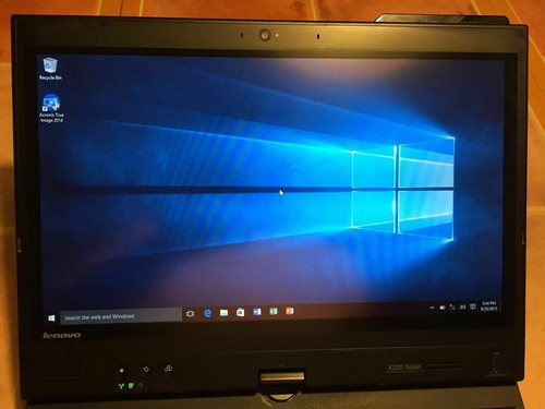 Lenovo ThinkPad Laptop X220 Touch Tablet i5 8gb 128GB SSD Windows 10 IPS Charger - Picture 2 of 7
