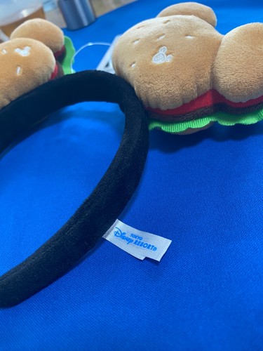 Tokyo Disney tierra mar diadema sombrero gorra hamburguesas comida Pao Mickey Japón - Imagen 11 de 11