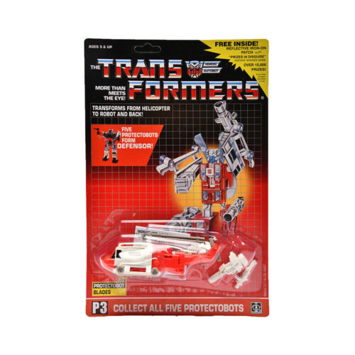 Transformers G1 Five PROTECTOBOTS FORM DEFENSOR STREETWISE/BLADES/FIRST AID - Picture 5 of 19