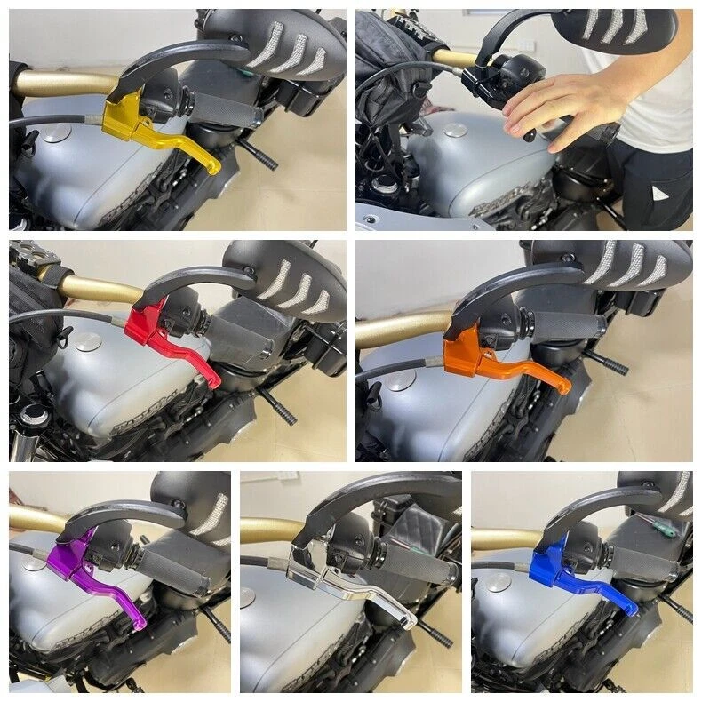Palanca de mano embrague de fácil tracción para Harley Sportster 1200 883 Iron 883 2004-2022 Foto 4 de 4