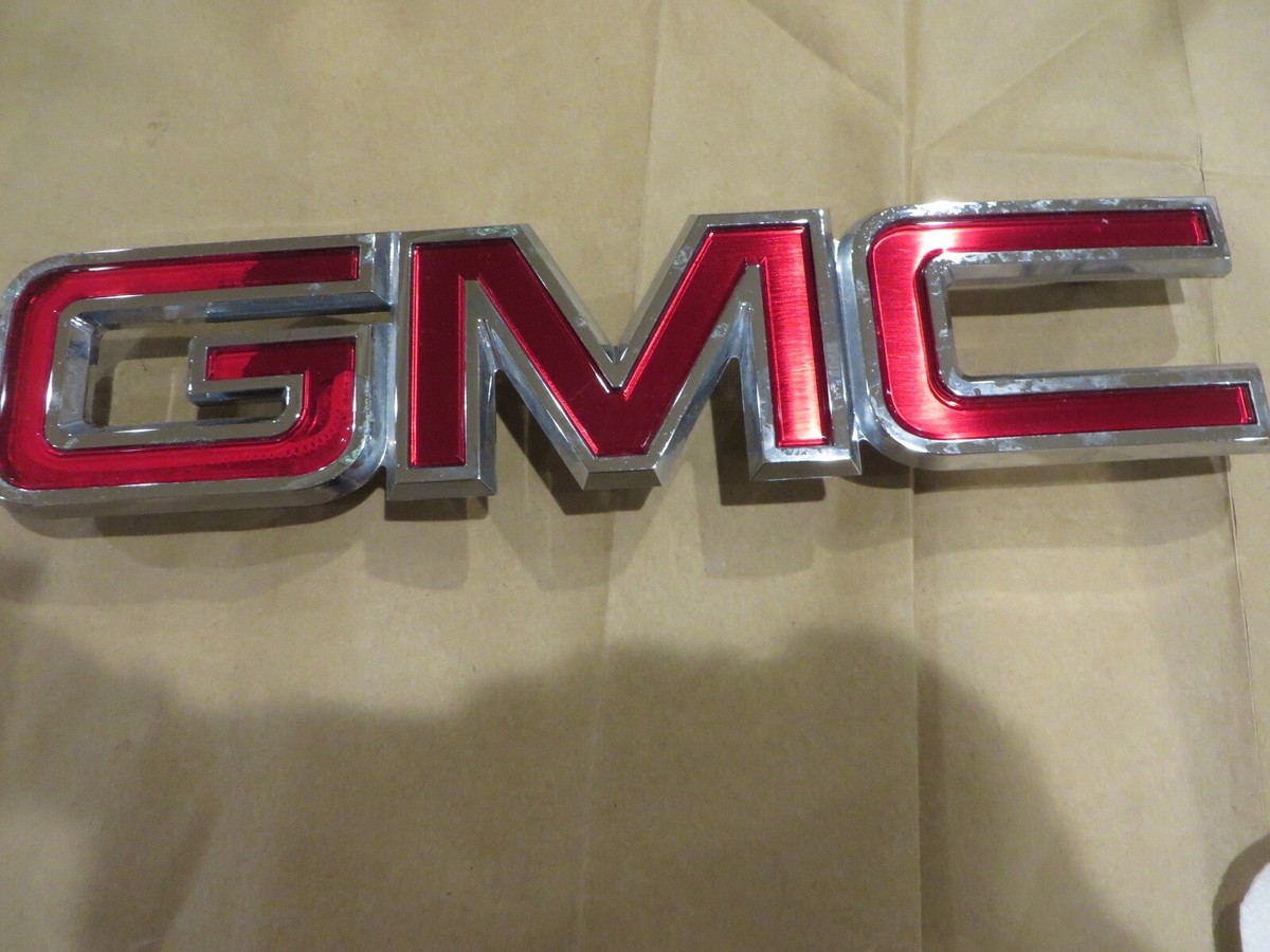 OEM # 20870284 Genuine GMC AC DELCO new GMC GRILLE EMBLEM | eBay