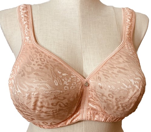 Reggiseno Peach Bralette pizzo overlay stampa leopardata spalline imbottite taglia 44C Breezies - Foto 3 di 14