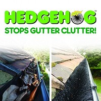 Hedgehog Original Gutter Leaf Guard Filter Brush 4 Metre Length Brown Hedgehog Original Gutter Leaf Guard Filter Brush 4 Metre Length Brown