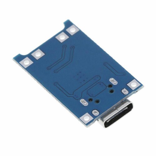 1Pz TP4056 1A 5V TYPE-C USB 18650 Caricabatteria Litio Scheda Modulo Ricarica - Foto 2 di 4
