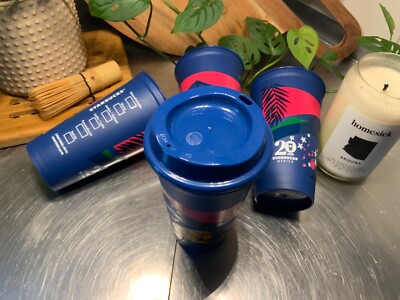 NEW! Starbucks Mexico Reusable Hot Cup & Lid 15oz.Veracruz 20th
