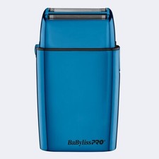 BaByliss PRO FXFS2BL FOILFX02 Limited Edition All-Metal Double-Foil Shaver Blue