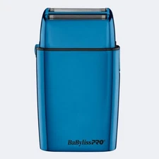 BaByliss PRO FXFS2BL FOILFX02 Limited Edition All-Metal Double-Foil Shaver Blue