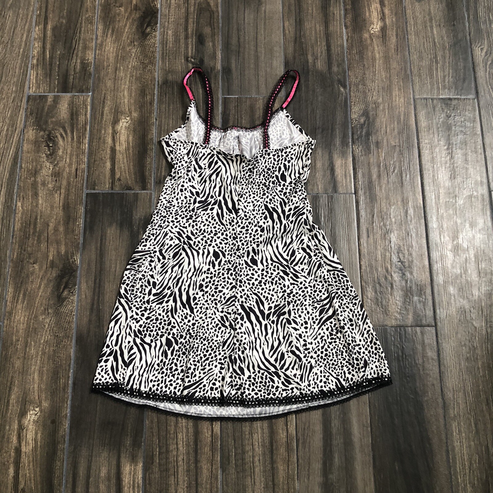 papillon by paula carbone slip dress zebra cheetah pi… Gem