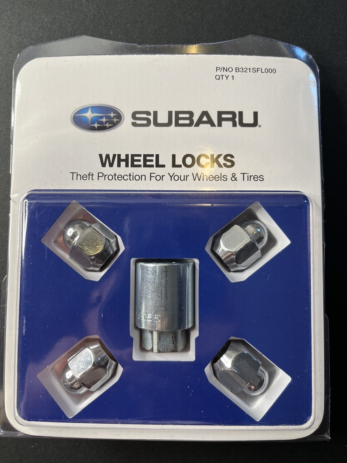 NEW 20092024 Subaru Alloy Wheel Lock Lug Nuts Set OEM B321SFL000 eBay