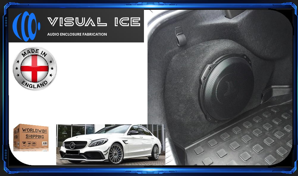 MERCEDES C CLASS W205 STEALTH SUB SPEAKER ENCLOSURE BOX SOUND BASS