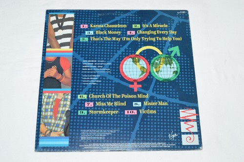 CULTURE CLUB Colour By Numbers LP 1983 Virgin Canada VL2271 VG+/VG+ Boy George - Picture 2 of 4