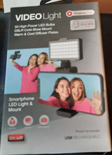 NEW Video LED Light for smartphone, and mount vlogging series Factory Sealed
