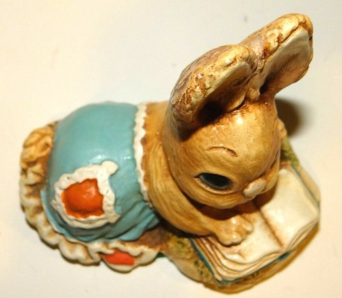 Figura Woodlander ALEX & Sue Moorcraft Gres Conejo Libros Estudiante Lote de 2 - Imagen 10 de 11