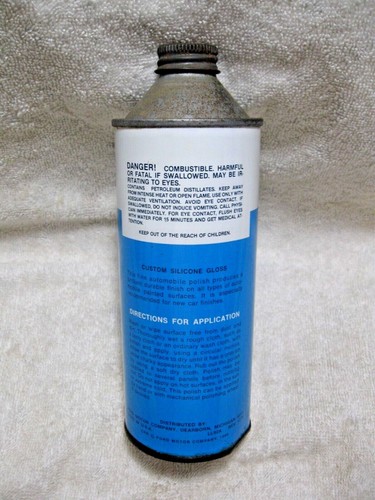 Vintage Collectible FORD Oil, Antifreeze, Brake Fluid, Power Steering Fluid Cans - Picture 35 of 81