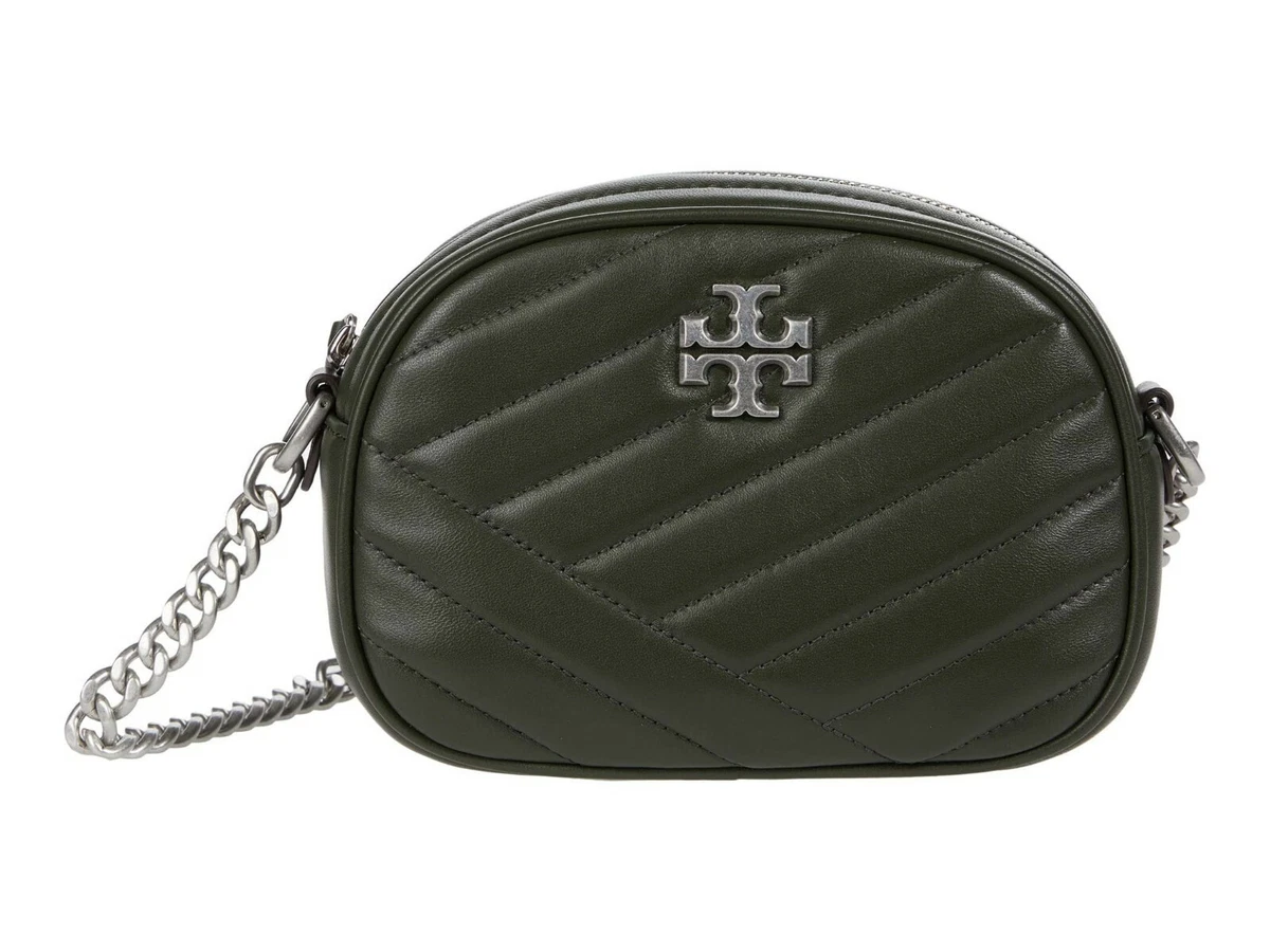 Tory Burch Kira Chevron Camera Bag Black Women