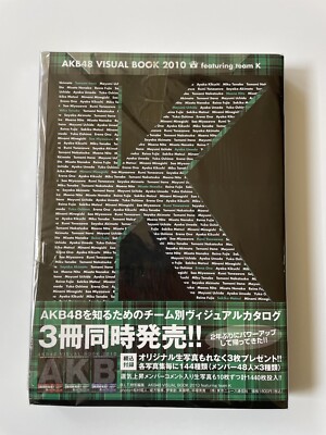 AKB48 Visual Book 2010- Photo Book- Japan- All 3 Teams-K/A/B New Sealed
