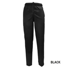 Natural Uniforms 2X 3 PK Unisex 6 Pocket Chefs Pants Black MSRP $59.79 NWT