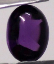 AFRICAN AMETHYST 8 x 6 MM OVAL CUT BUFF TOP ALL NATURAL AAA