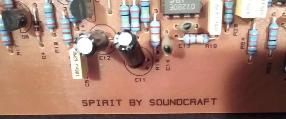 SOUNDCRAFT SPIRIT 8 24 CHANNEL MIXING COSOLE-CHANNEL STRIP-MULTIPLE AVAILABLE!!! - Image 4 of 4