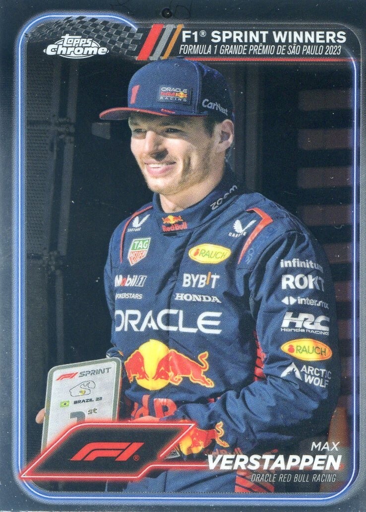 2024 Topps Chrome Formula 1 MAX VERSTAPPEN #153 F1 SPRINT