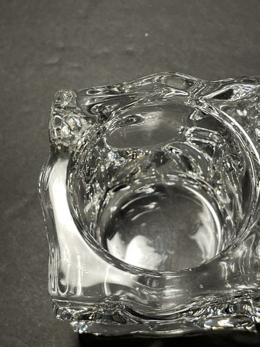 Set of 2 Ornate Glass Candle Holders - Picture 8 of 10