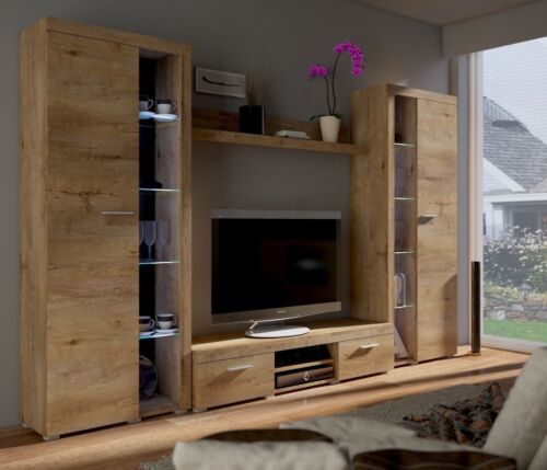 Living room furniture set modern TV unit wall media Stand Display cabinet - Picture 7 of 7
