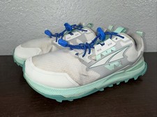Altra Lone Peak 7 Womens 9.5 Shoes Trail Running Sneaker Gray Green AL0A7R7G224