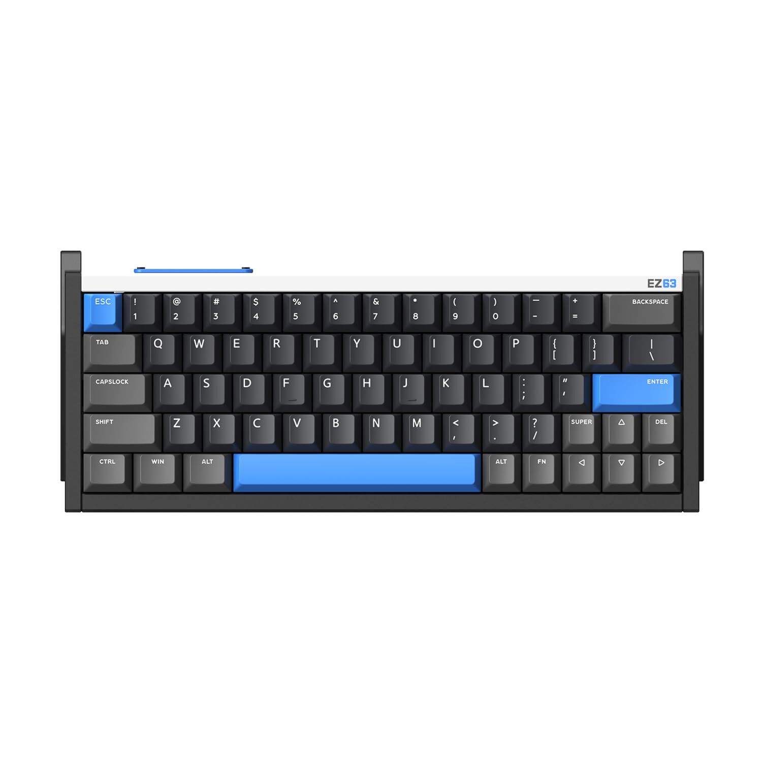 EZ63 60% RGB Mechanical Gaming Keyboard with 64 Star Keys for Esports-image