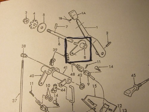 Ford Throttle control actuator 3000 4000 6000 7000 8000 9000 TW series - Picture 3 of 3