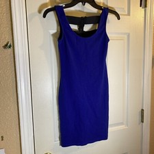 Forever 21 Women SMALL Dress Bodycon A-Line Back Zip Sexy Mini Night Out Party 