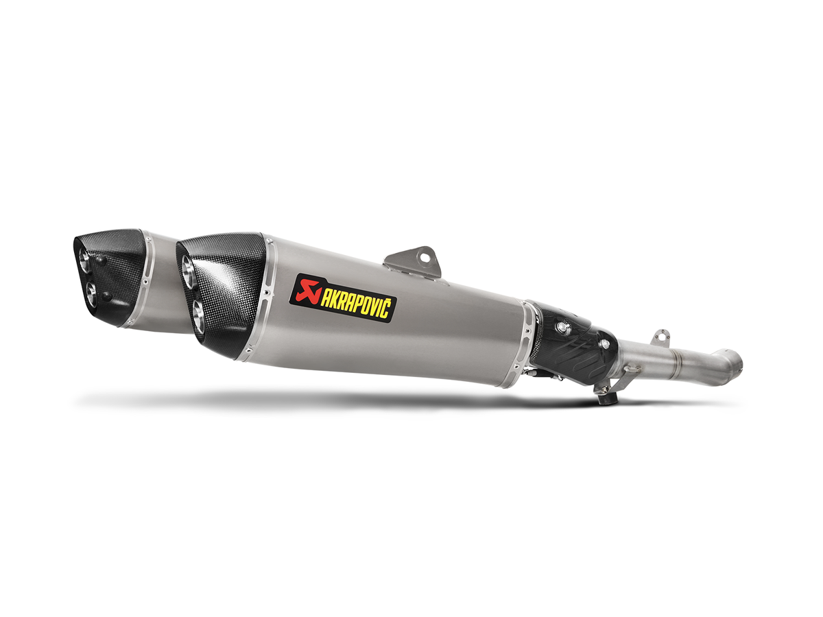 Akrapovic Titanium Exhaust Terminals Kawasaki Zzr 1400 / Zx 14 R S