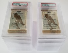 (24) 2000 Upper Deck Gold Reserve Football Pack PSA 8 GRADED HOBBY BOX Brady RC