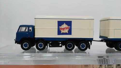 BrekinA Fiat 690 Millepiedi Con Remolque "Salumificio Negroni" HO 1:87 - Imagen 5 de 6