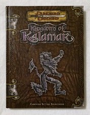 Kingdoms of Kalamar NO MAP Campaign Setting Sourcebook Dungeons  Dragons NO MAP